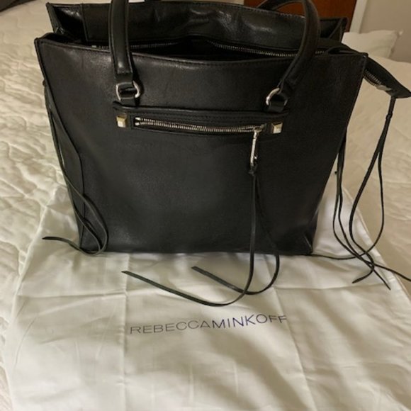 leather tote bag - Picture 1 of 2